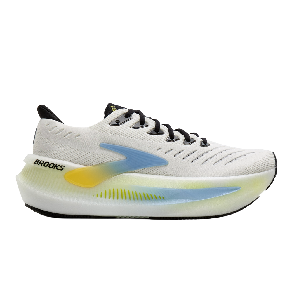 Brooks Men's Glycerin Max 2 - White / Cyber Yellow / Nightlife