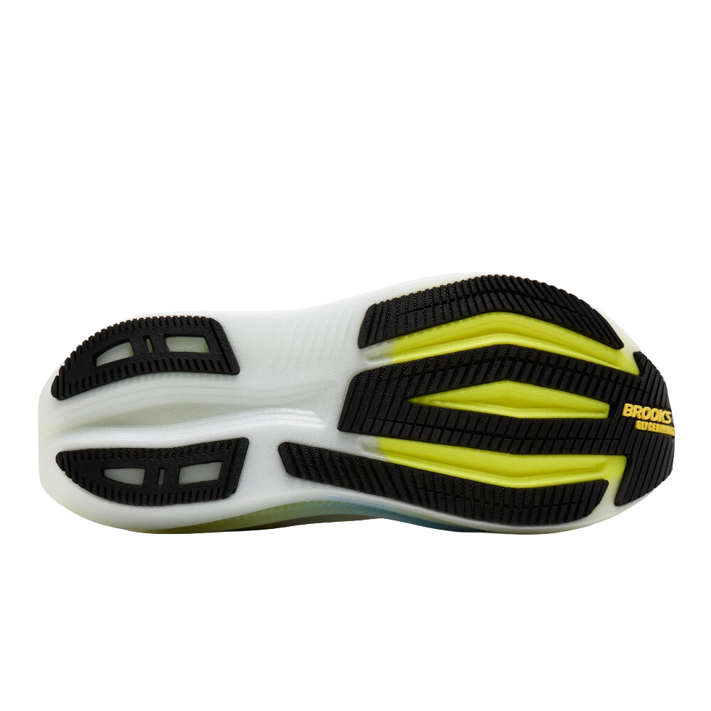 Brooks Men's Glycerin Max 2 - White / Cyber Yellow / Nightlife