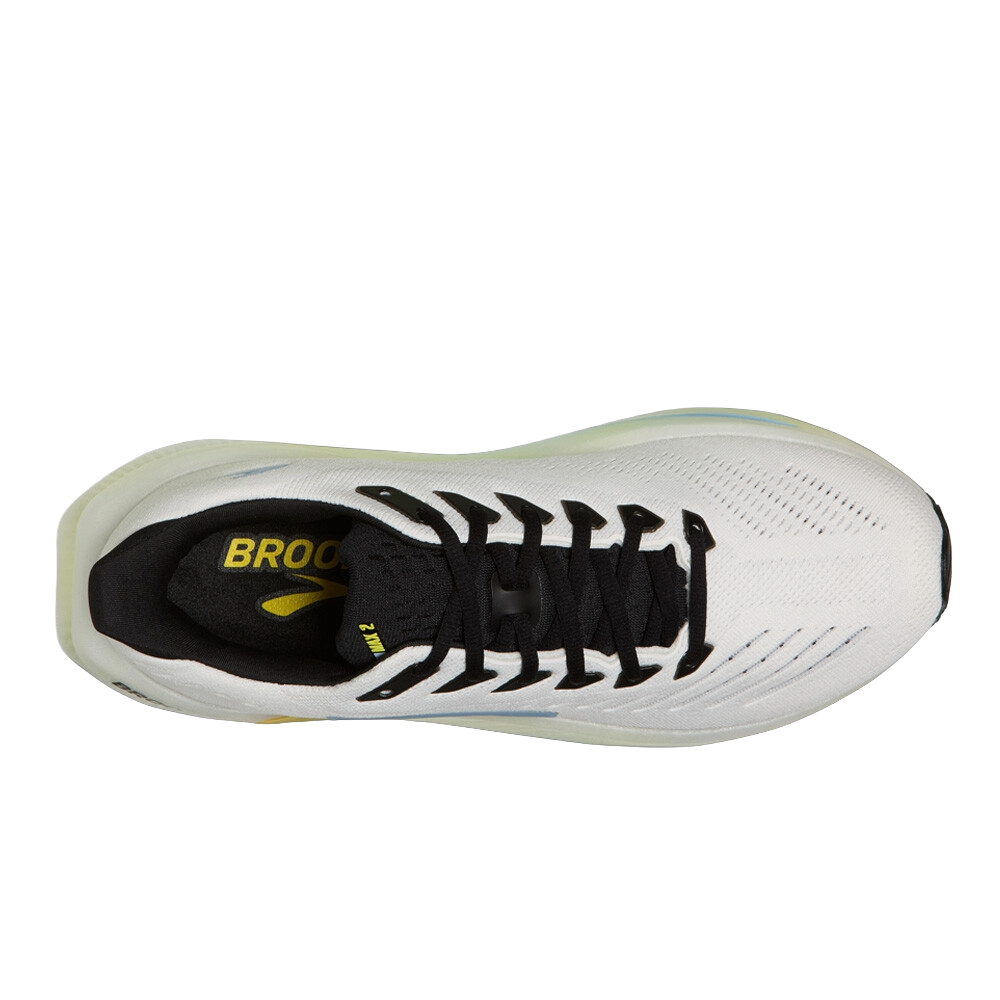 Brooks Men's Glycerin Max 2 - White / Cyber Yellow / Nightlife