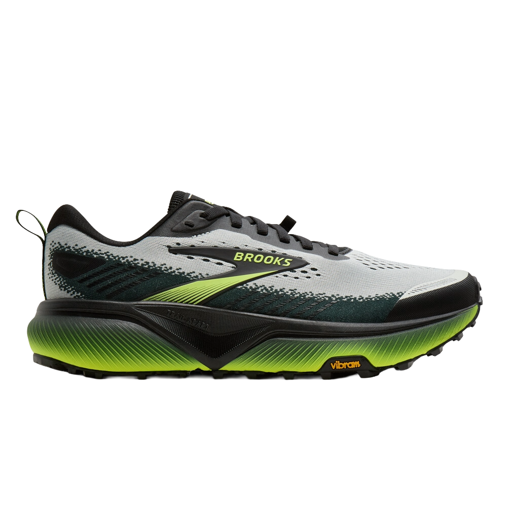Brooks Men's Cascadia 20 – Grey / Black / Nightlife
