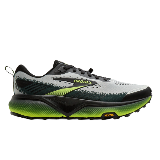 Brooks Men's Cascadia 20 – Grey / Black / Nightlife