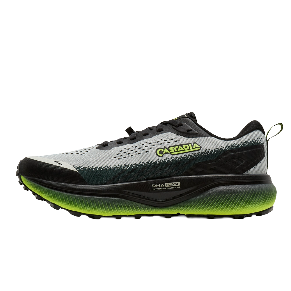 Brooks Men's Cascadia 20 – Grey / Black / Nightlife
