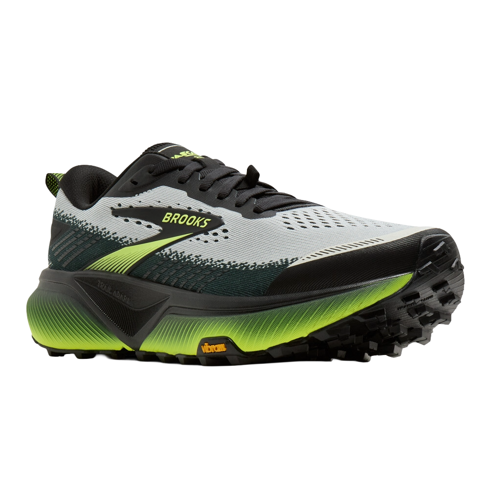 Brooks Men's Cascadia 20 – Grey / Black / Nightlife