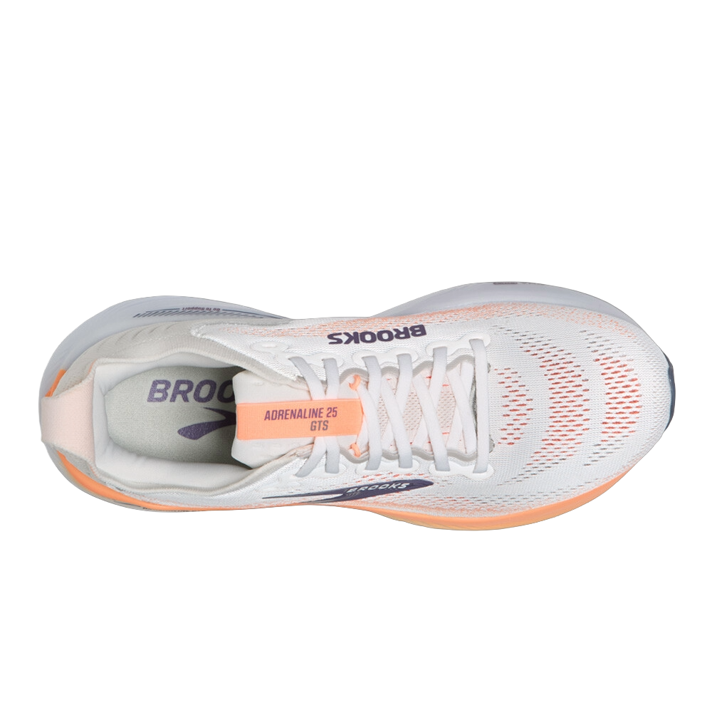 Brooks Women's Adrenaline GTS 25 - Oyster Mush / Peach / Grape