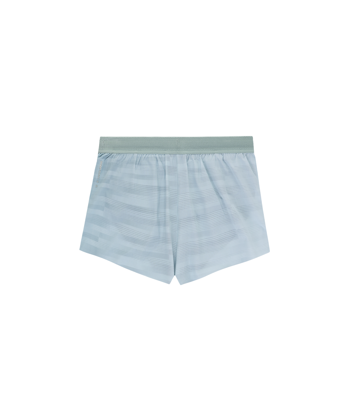 Bandit Women's CoolGrid™ 3" Split Shorts - Uneven Gradient - Lagoon / Mist