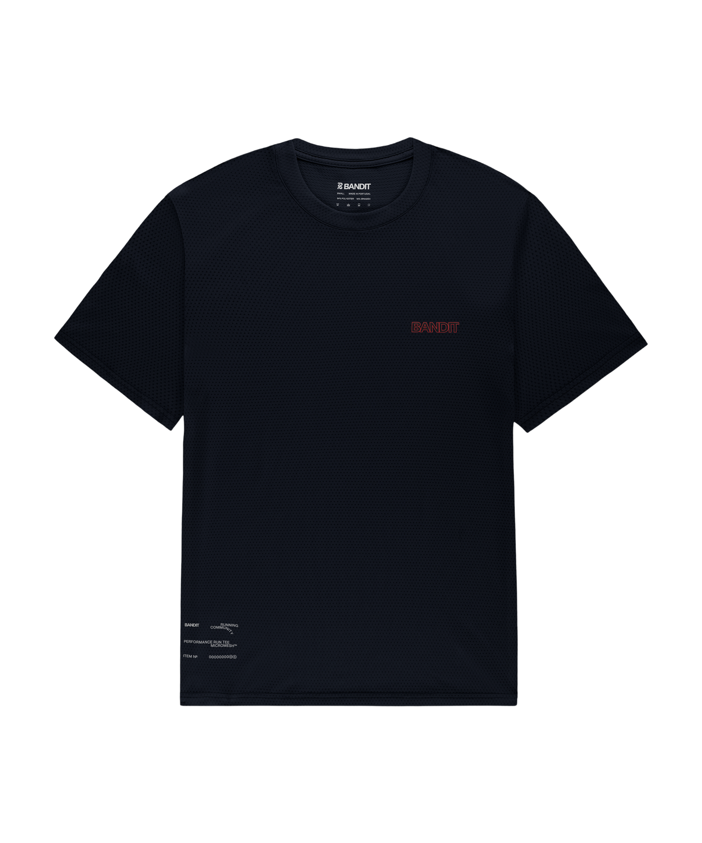 Bandit Men's Micromesh™ Run Tee – Black