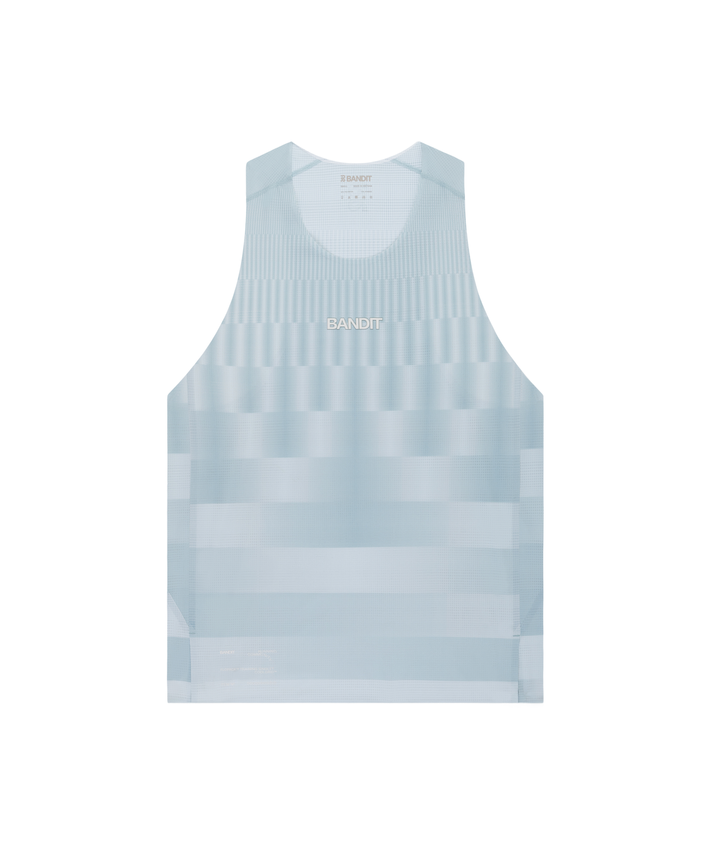 Bandit Men's CoolGrid™ Training Singlet with Flopack™ - Growing Grid - Lagoon / Mist