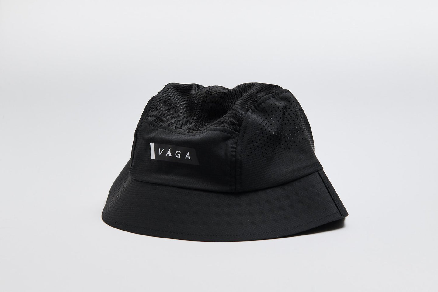 VAGA Feather Bucket Hat – Storm Black