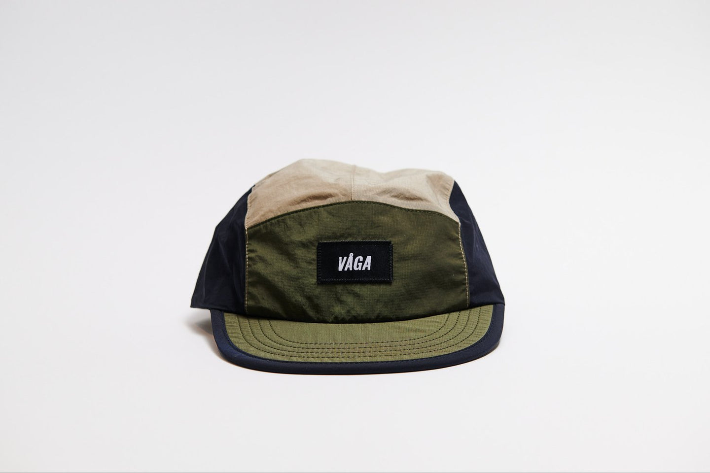 VAGA Pacer Cap – Navy / Utility Green / Taupe