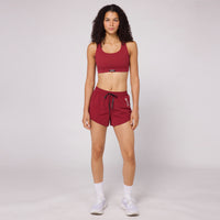 Bandit Gridlock™ Scoop Neck Run Bra - Cherry