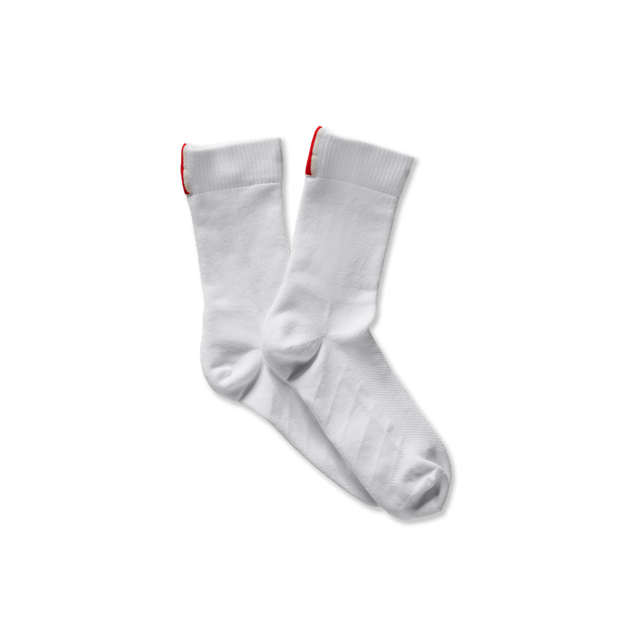 Tracksmith Speed Crew Sock - White