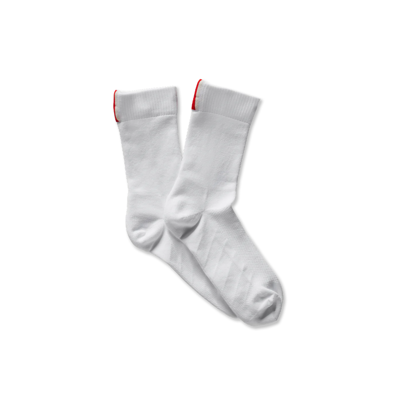 Tracksmith Speed Crew Sock - White