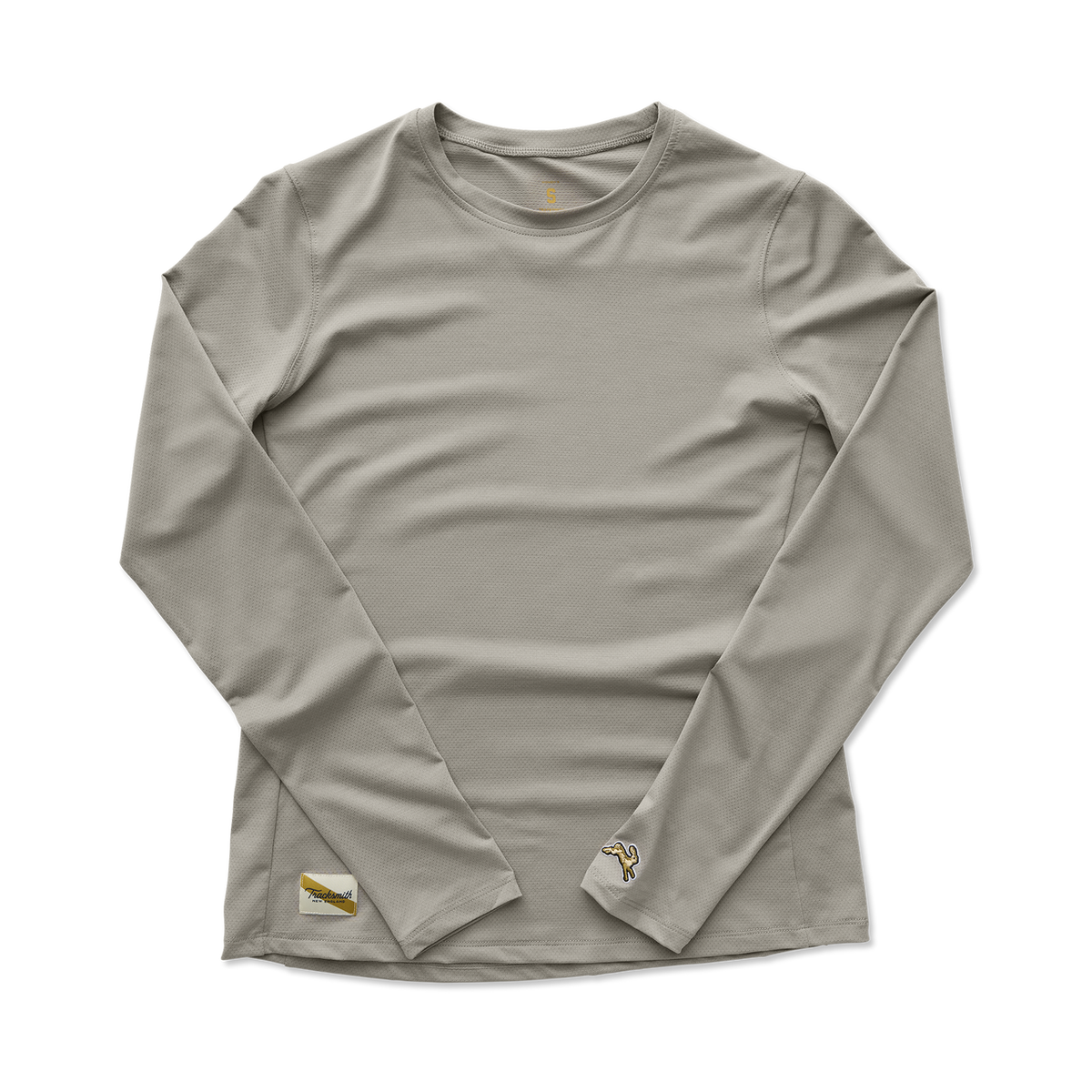 Tracksmith Women's Long Sleeve Session Tee – Dove