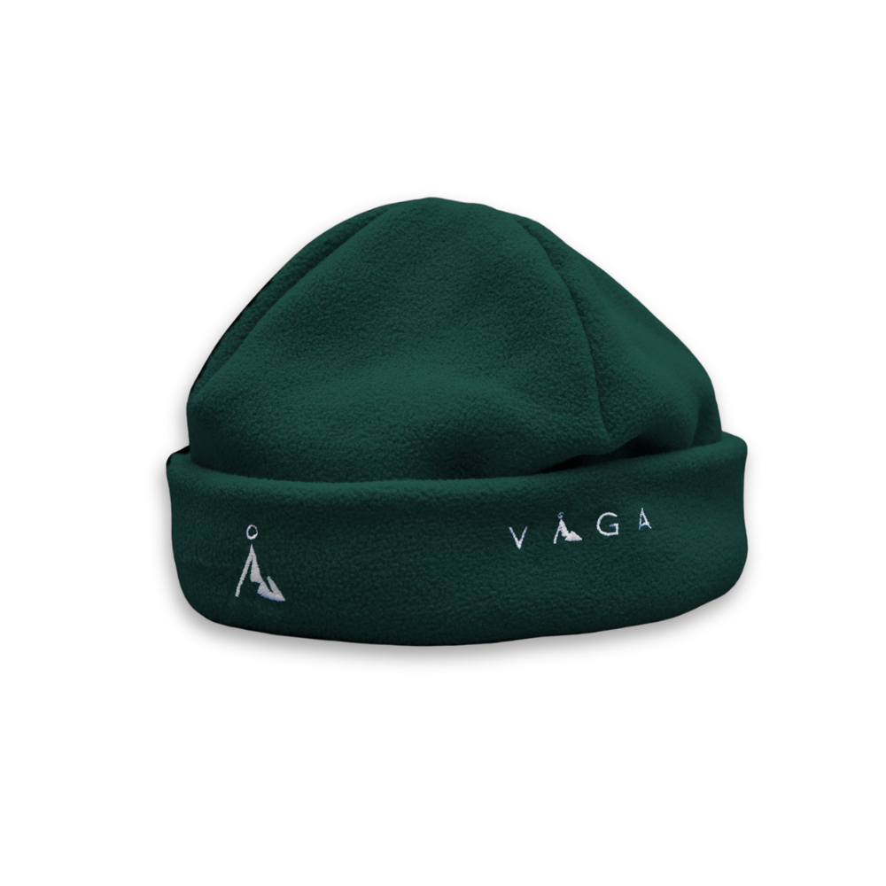 VAGA Fleece Beanie - Green