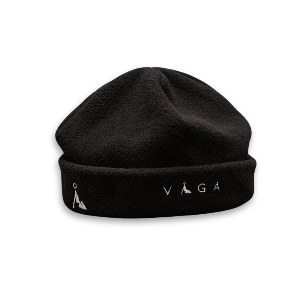 VAGA Fleece Beanie - Storm Black