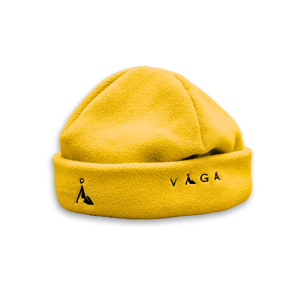 VAGA Fleece Beanie - Yellow