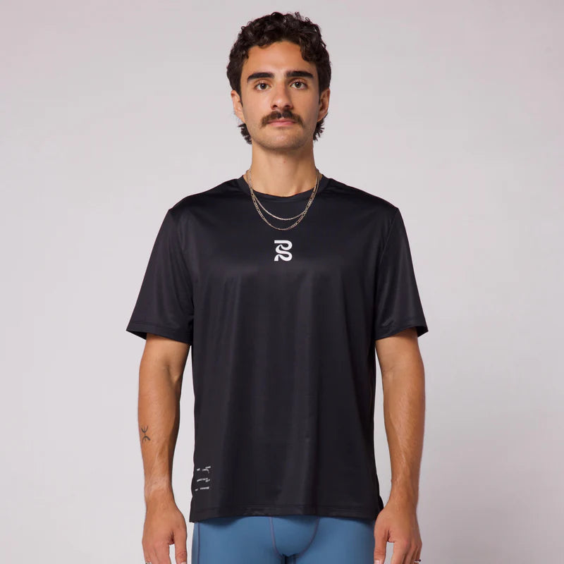 Runner Grid Drift™ Performance Tee - Black