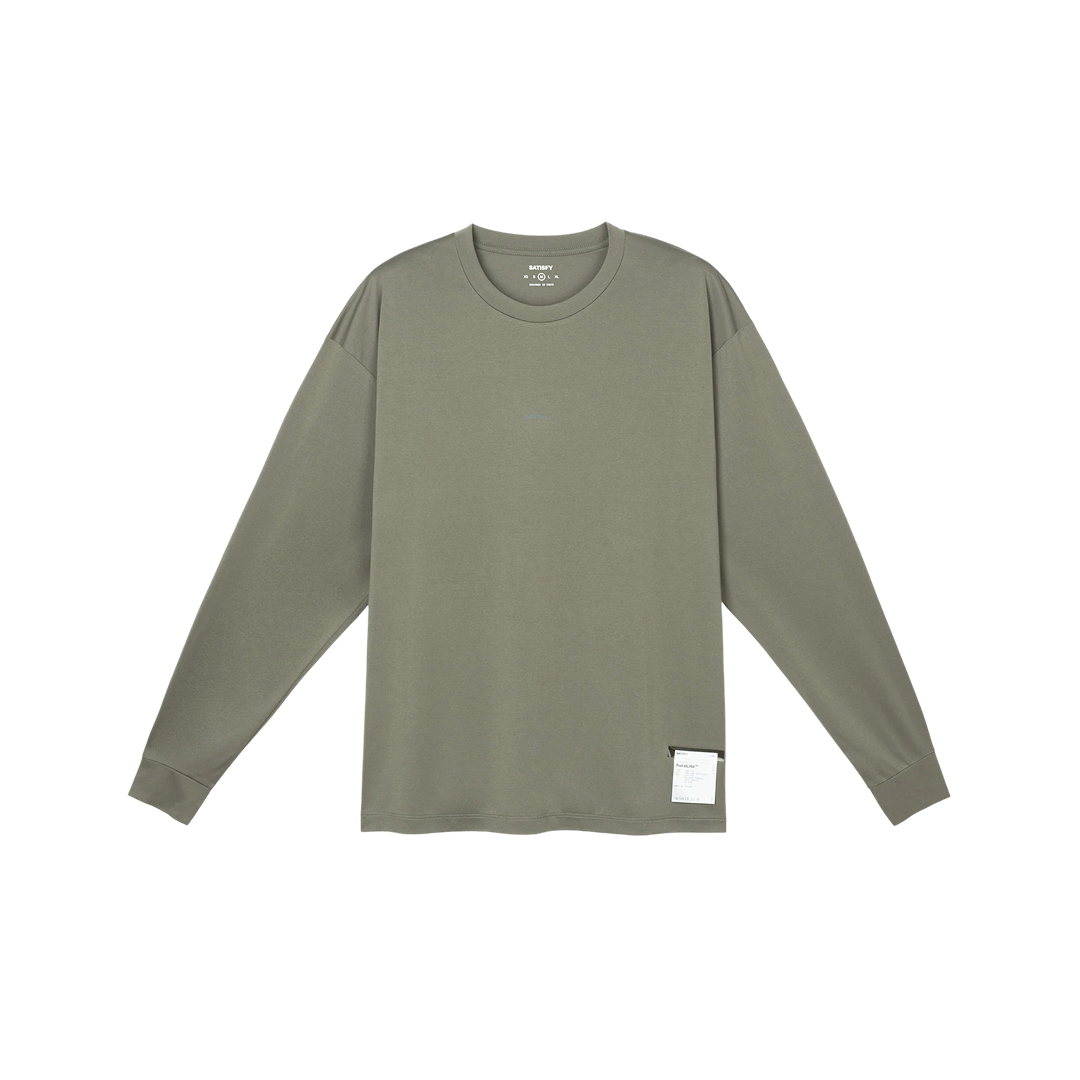 Satisfy AuraLite™ Long Sleeve T-Shirt | Dusty Olive
