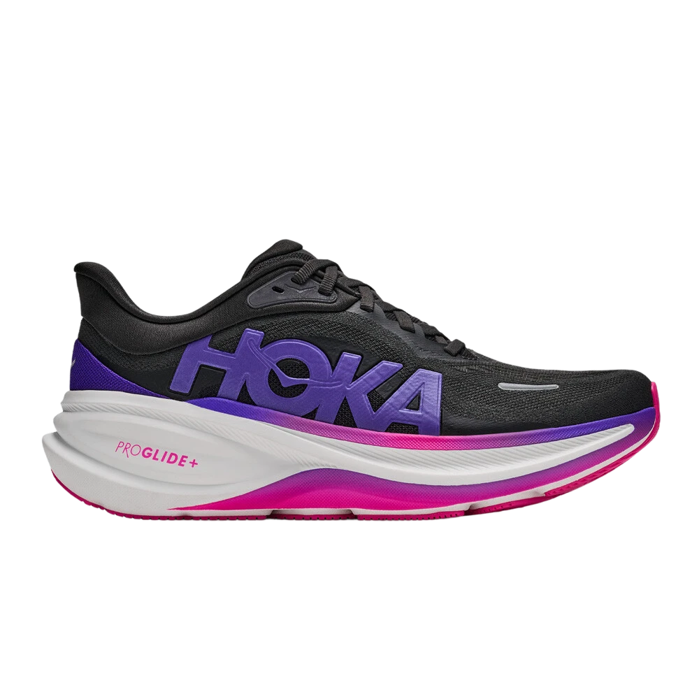 Hoka Women's Clifton Pro – Carbon Black / Cosmic Purple