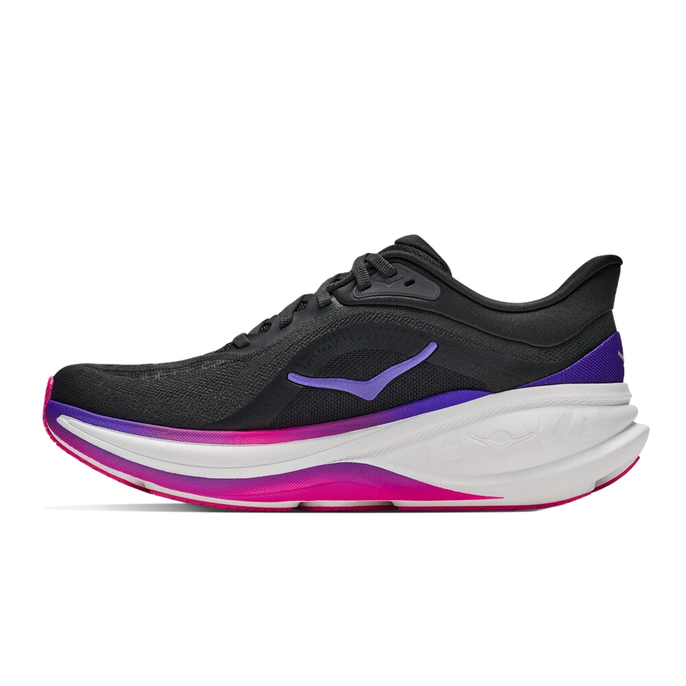 Hoka Women's Clifton Pro – Carbon Black / Cosmic Purple