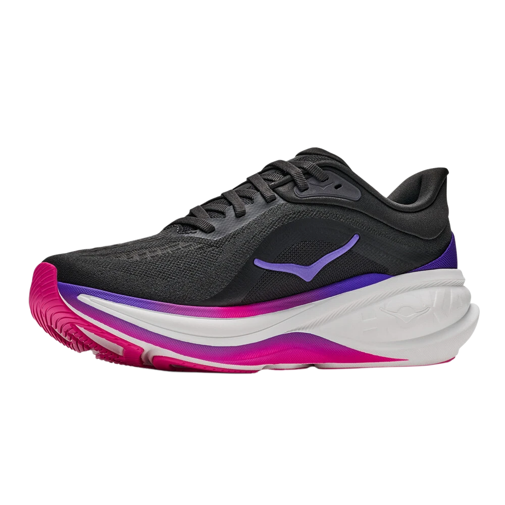 Hoka Women's Clifton Pro – Carbon Black / Cosmic Purple