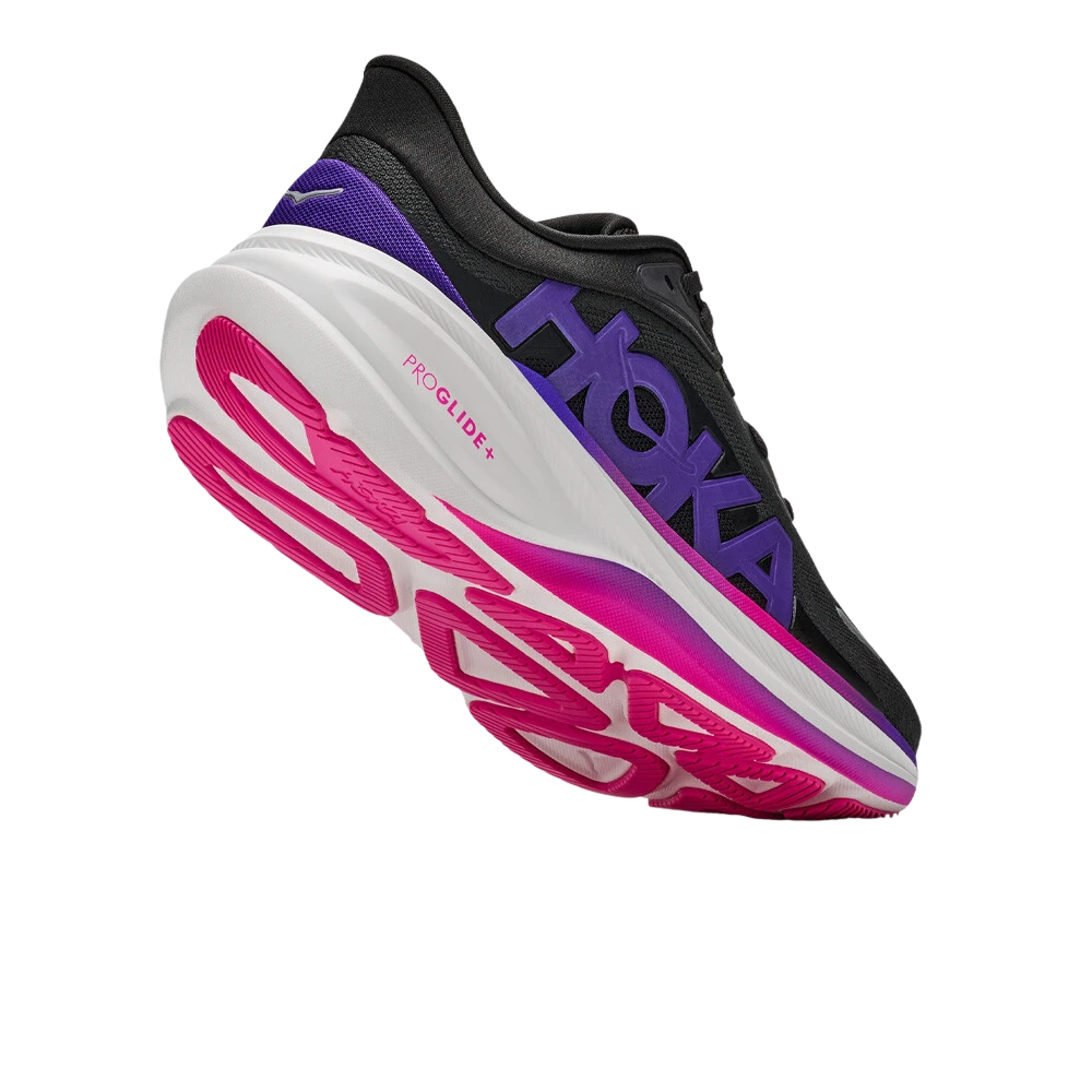 Hoka Women's Clifton Pro – Carbon Black / Cosmic Purple