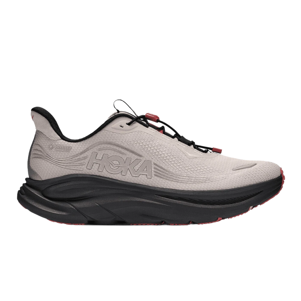 Hoka Men's Clifton 11 GTX – River Rock Grey / Carbon Black