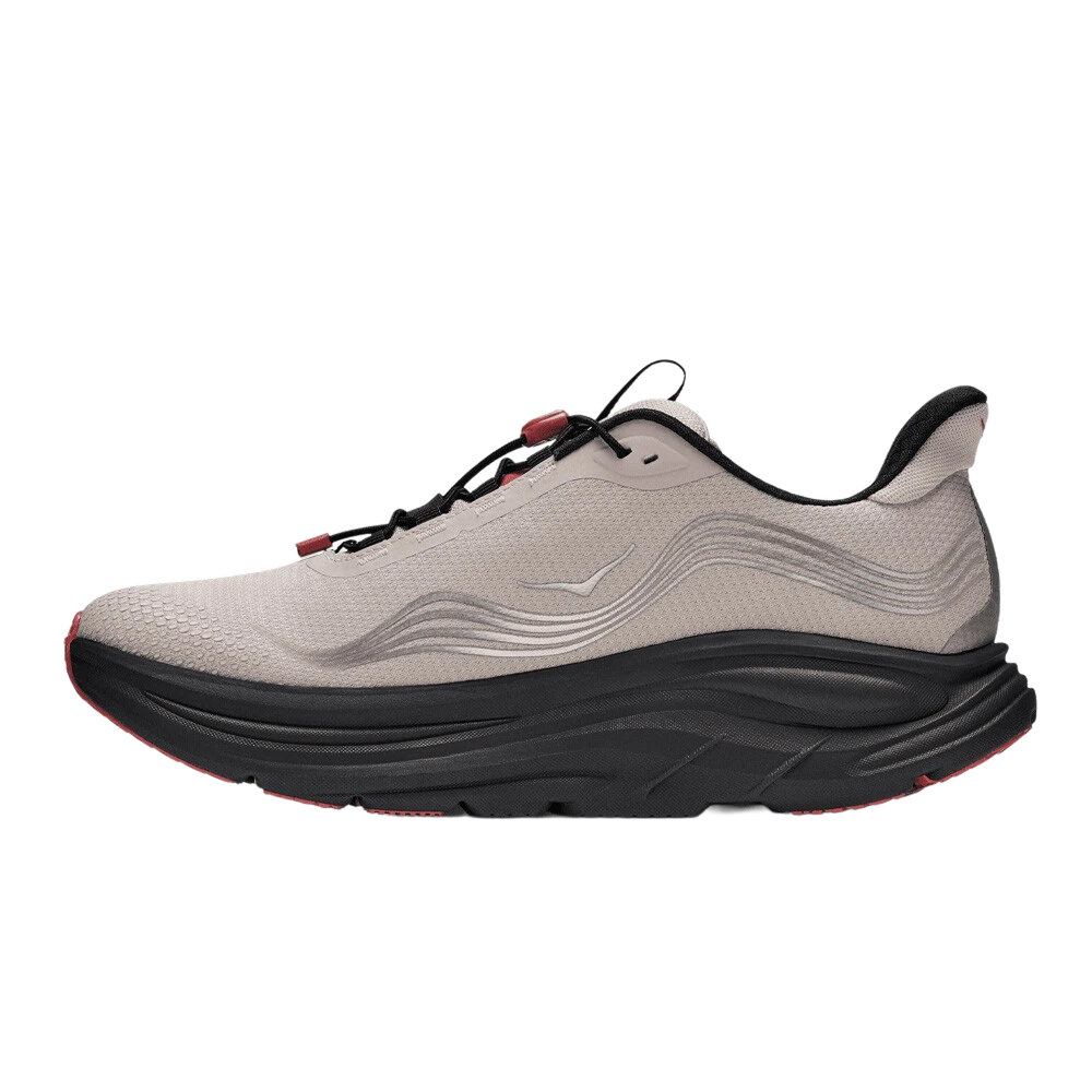 Hoka Men's Clifton 11 GTX – River Rock Grey / Carbon Black
