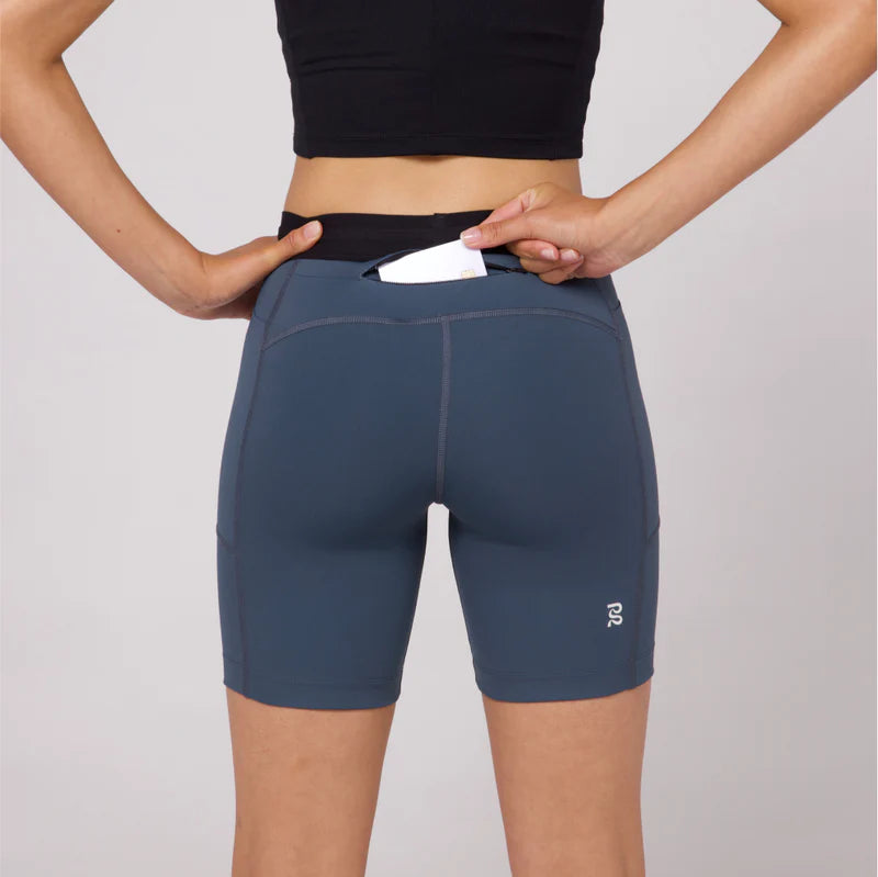 Bandit Stamina™ 7" Women's Compression Shorts - Storm Grey