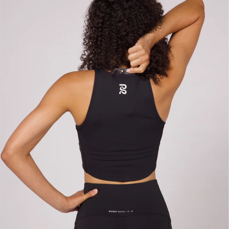 Bandit STAMINA™ Luna Race Crop - Black