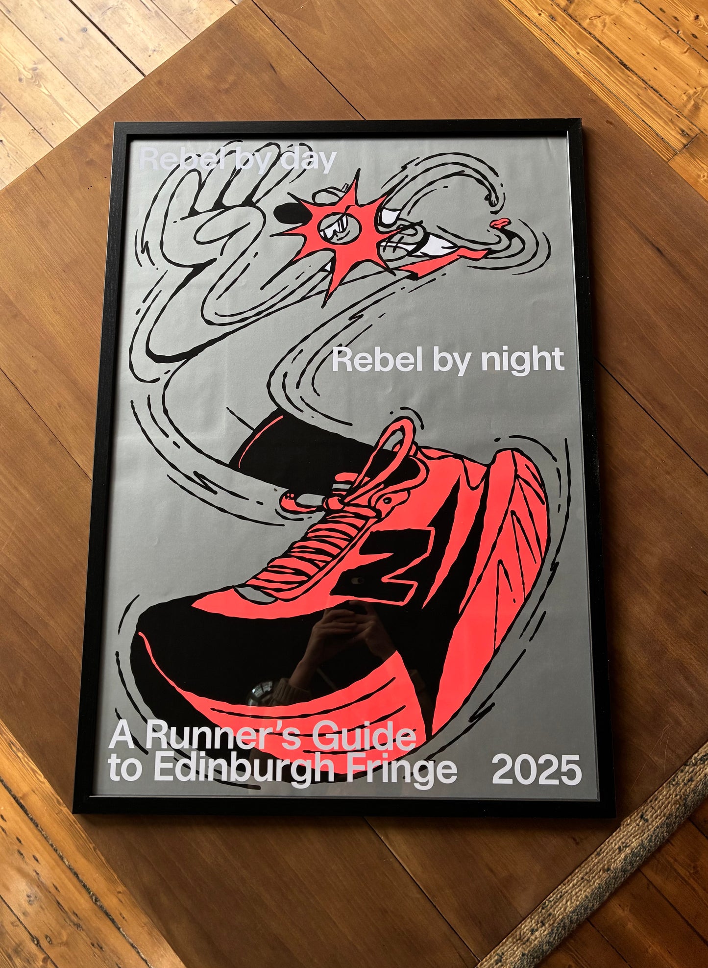 Rebel by Day, Rebel by Night - Limited Edition Edinburgh Fringe Poster