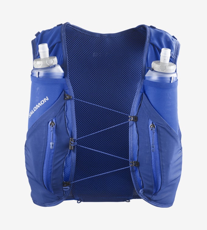 Salomon Advance Skin 12 Running Vest - Nautical Blue / Limoges