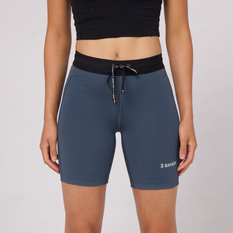 Bandit Stamina™ 7" Women's Compression Shorts - Storm Grey