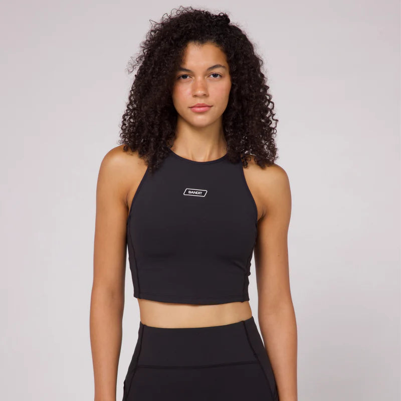 Bandit STAMINA™ Luna Race Crop - Black