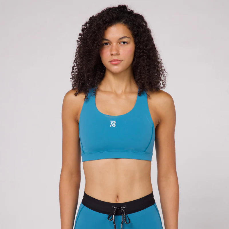 Bandit Stamina™ Scoop Neck Run Bra - Tide Pool