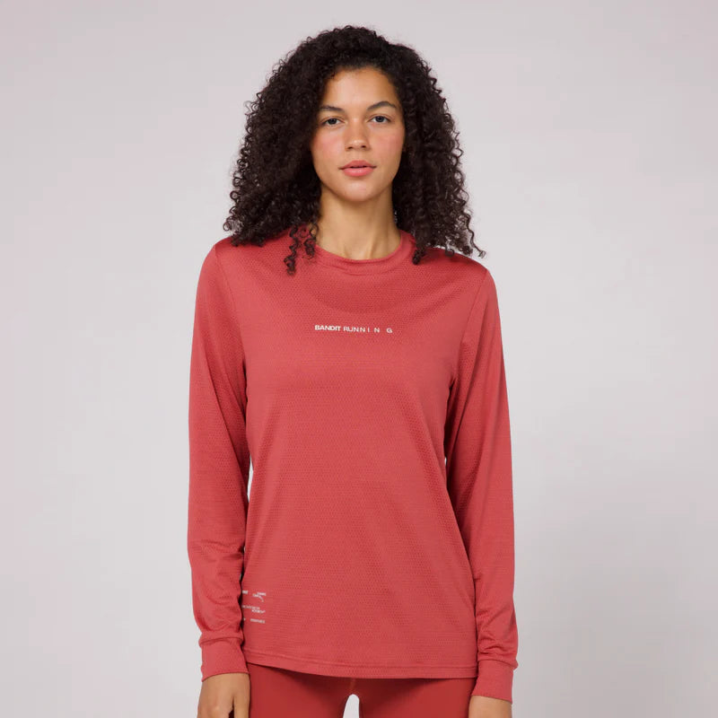 Bandit Micromesh™ Long Sleeve Tee - Unisex Spice