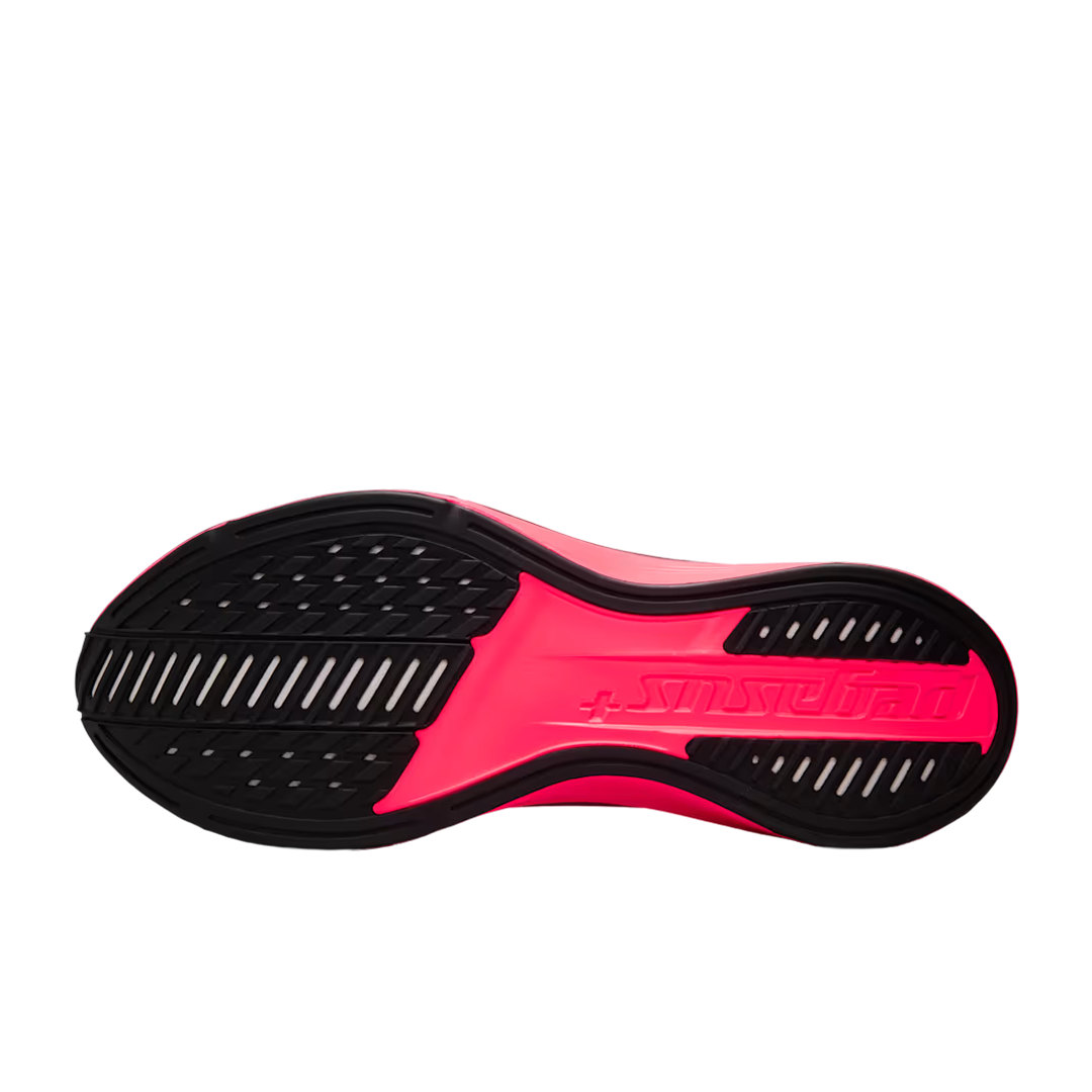 Nike Men's Pegasus Plus 2 – Flash Crimson/Black/Light Smoke Grey/Metallic Silver