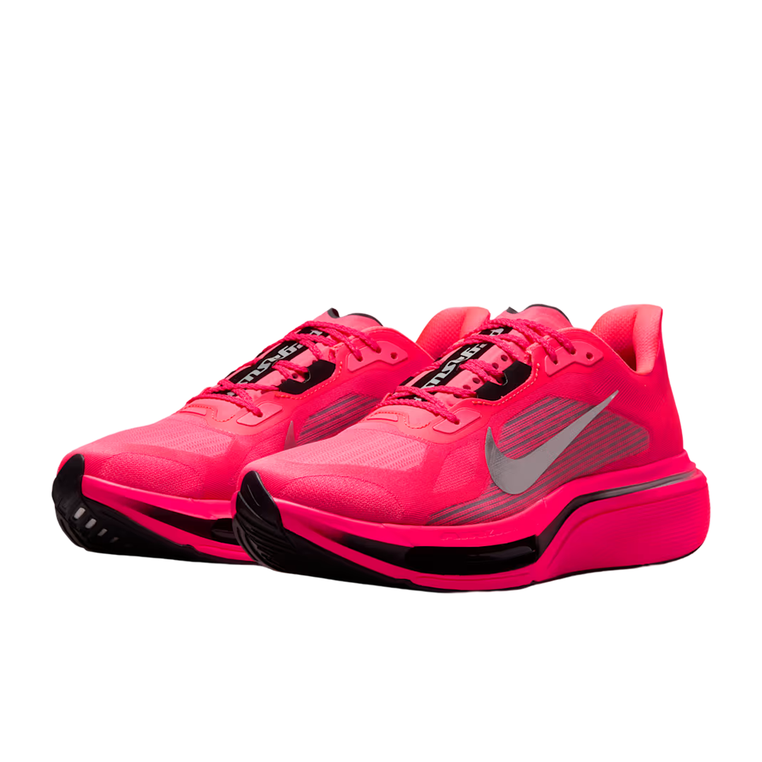 Nike Men's Pegasus Plus 2 – Flash Crimson/Black/Light Smoke Grey/Metallic Silver