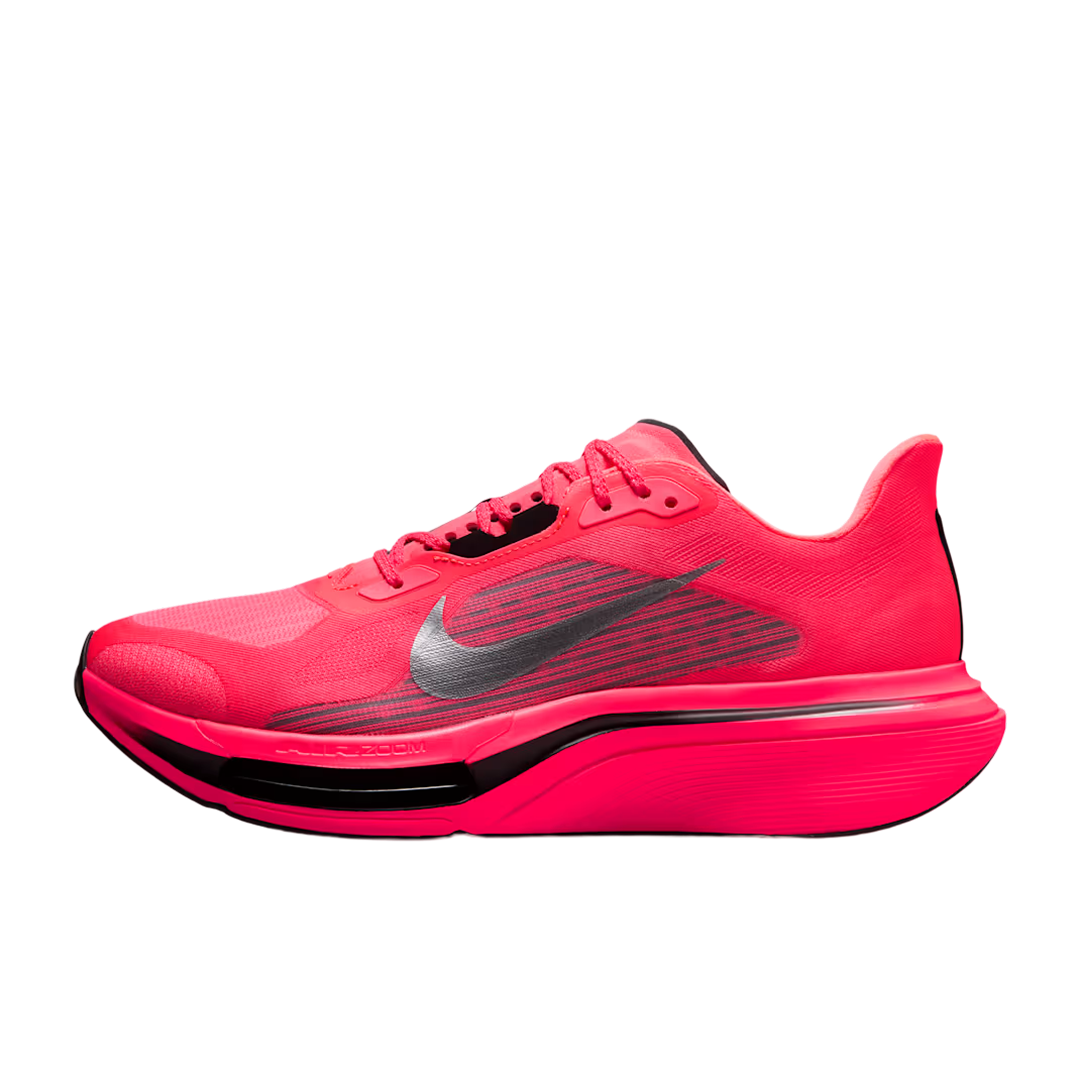 Nike Men's Pegasus Plus 2 – Flash Crimson/Black/Light Smoke Grey/Metallic Silver