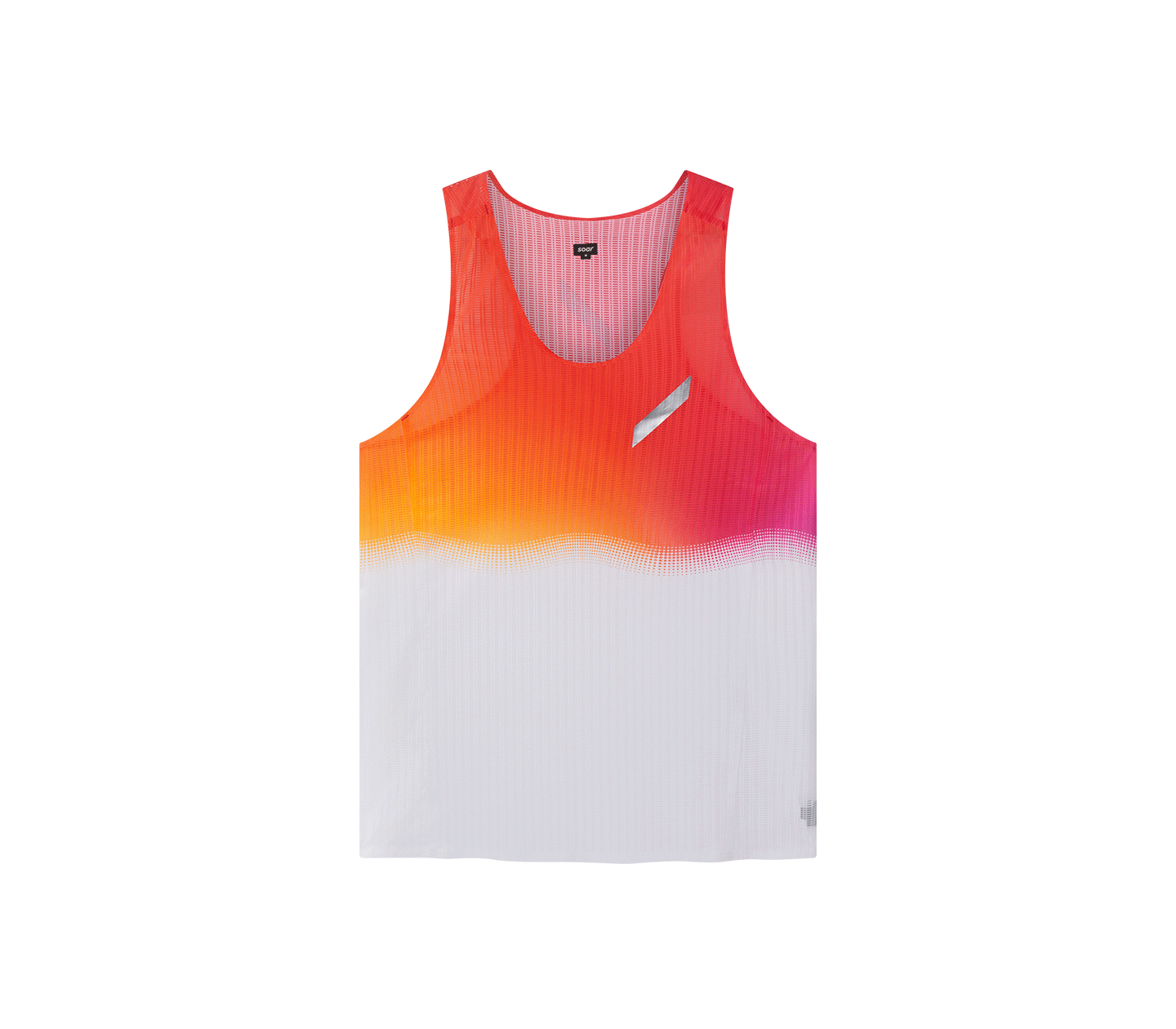 Soar Men's Race Vest - White / Sunset