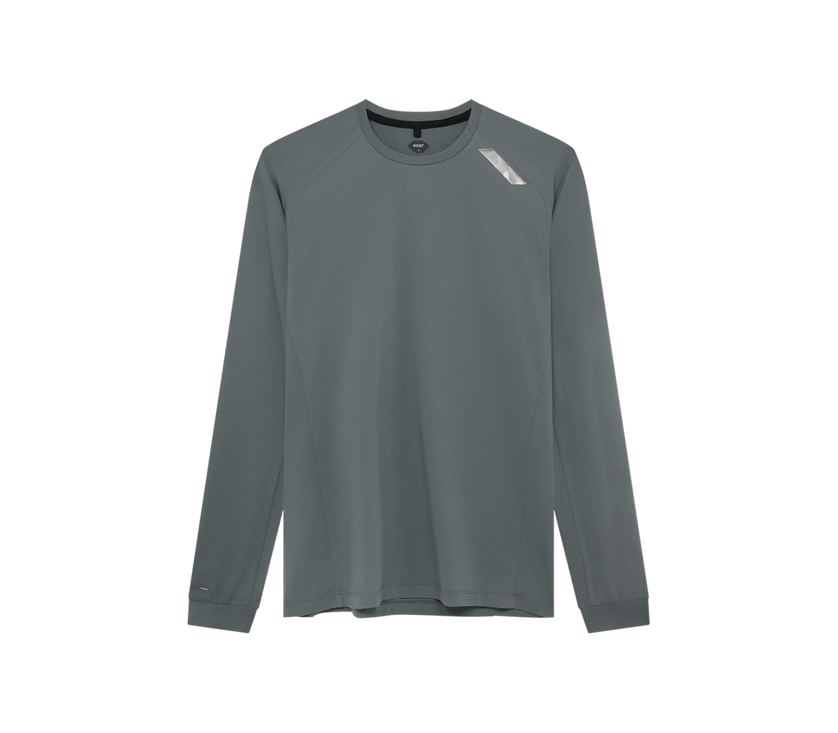 Soar Men's Long Sleeve Tech T – Grey