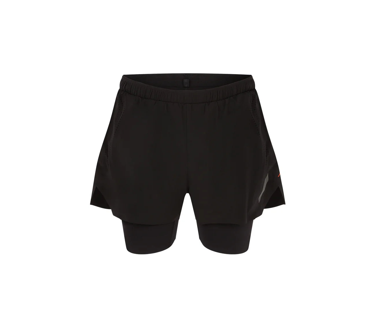 Soar Men's Dual Run Shorts - Black