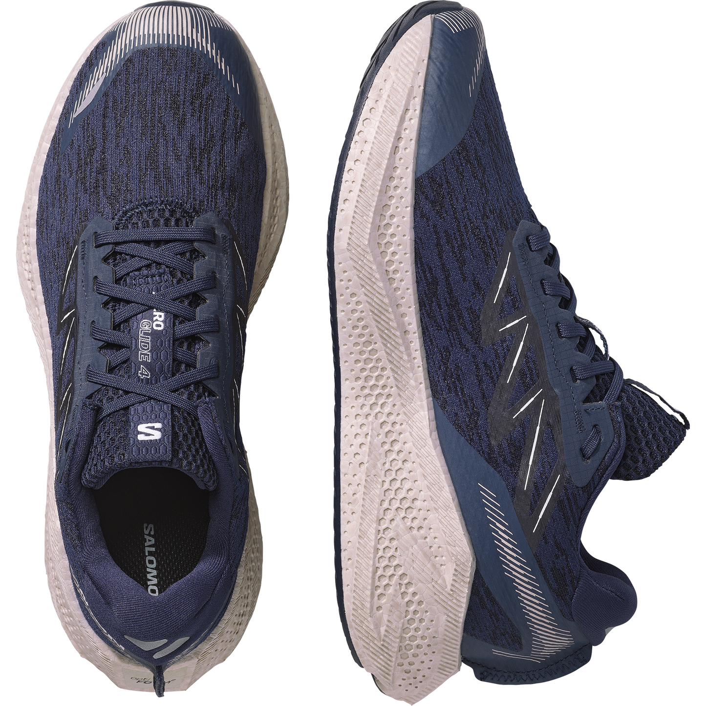 Salomon Men's Aero Glide 4 – Maritime Blue / Silver White / Cloud