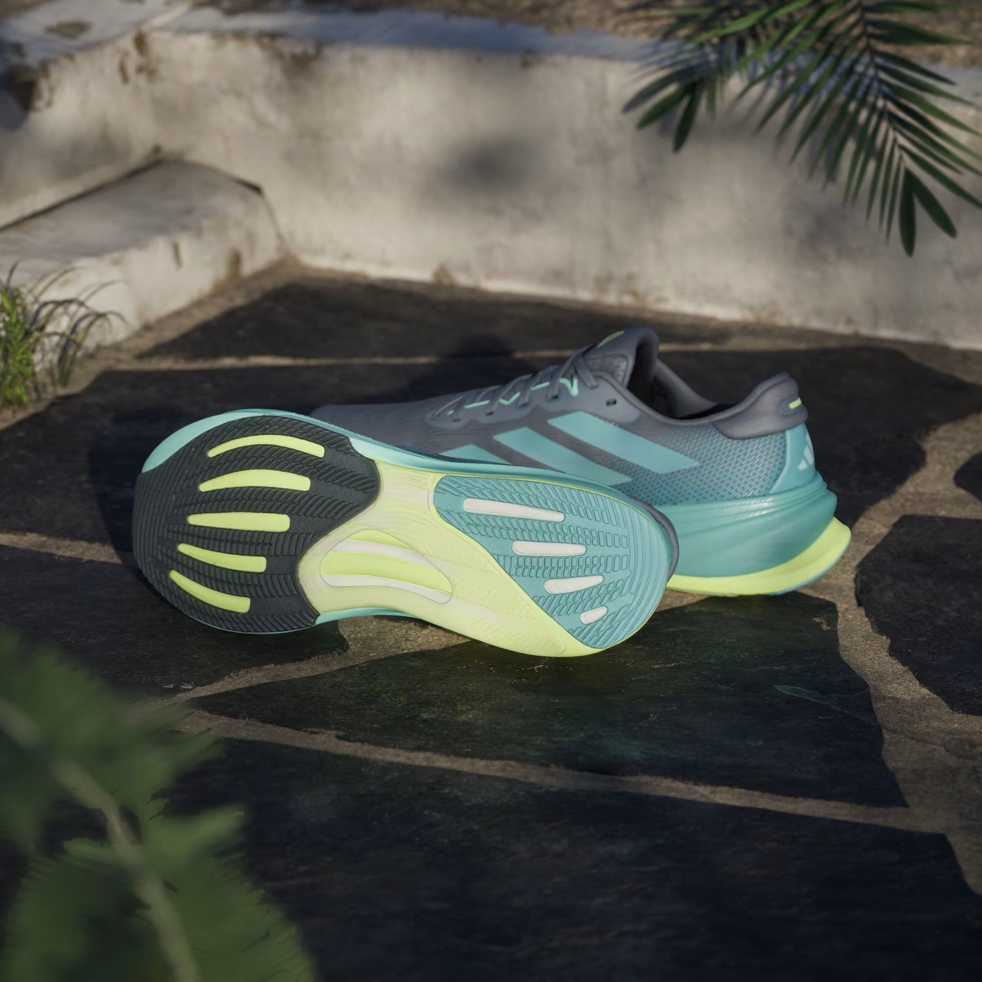 Adidas Men's Supernova Rise 2 - Blue / Mint Ton / Hi-Res Yellow