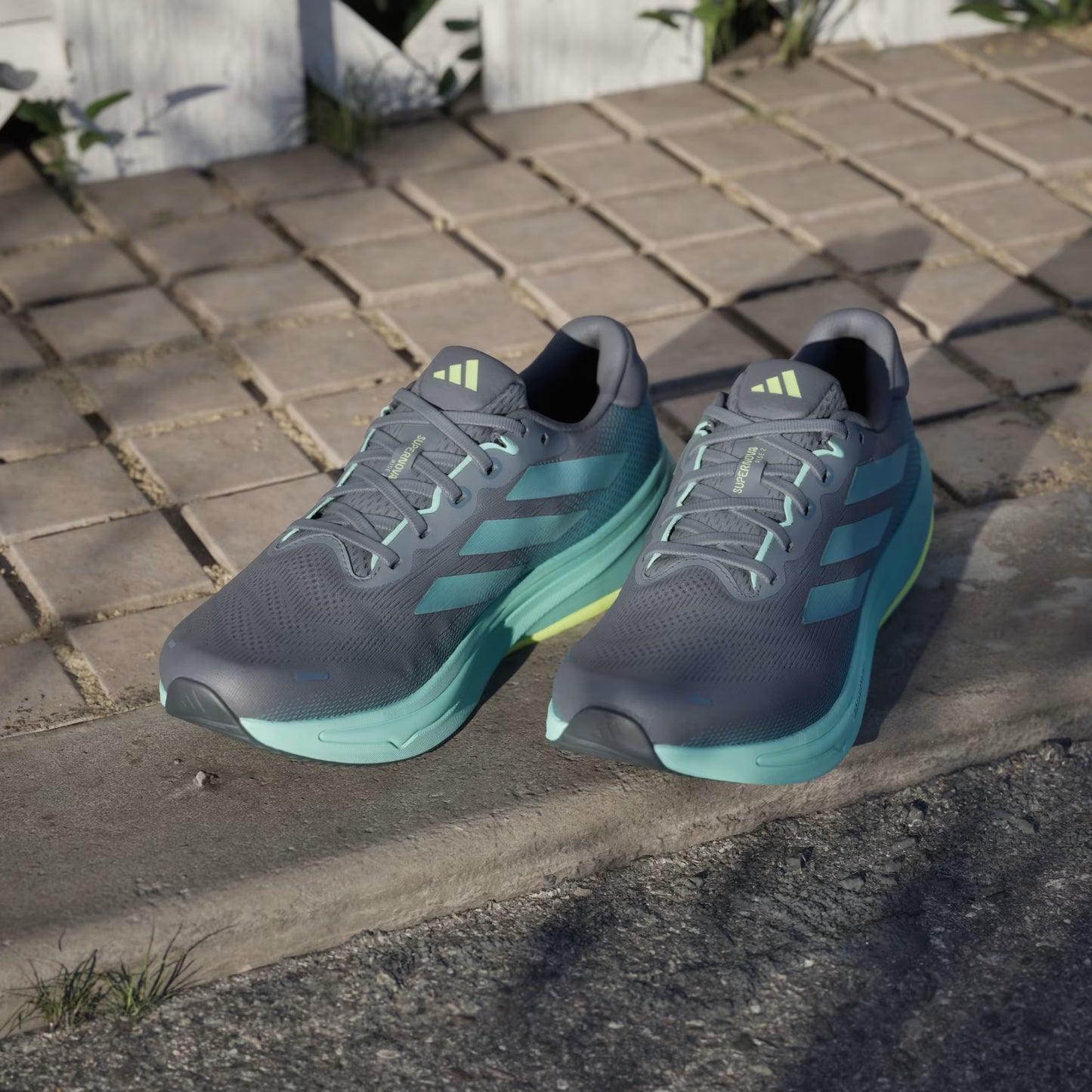 Adidas Men's Supernova Rise 2 - Blue / Mint Ton / Hi-Res Yellow