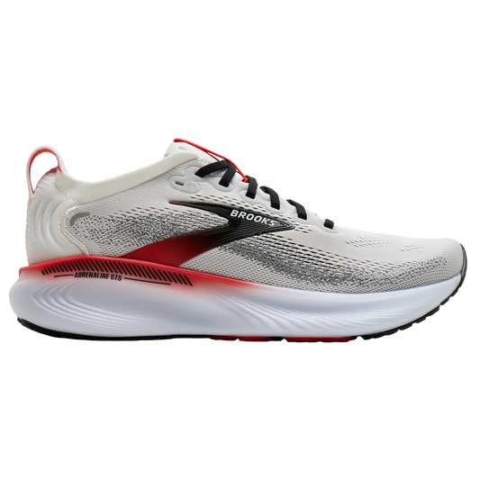 Brooks Men's Adrenaline GTS 25 - White / Black / Red