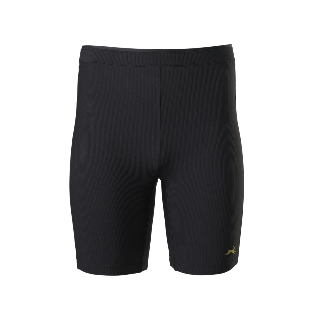 Tracksmith Men's Twilight Half Tights – Black – Lined