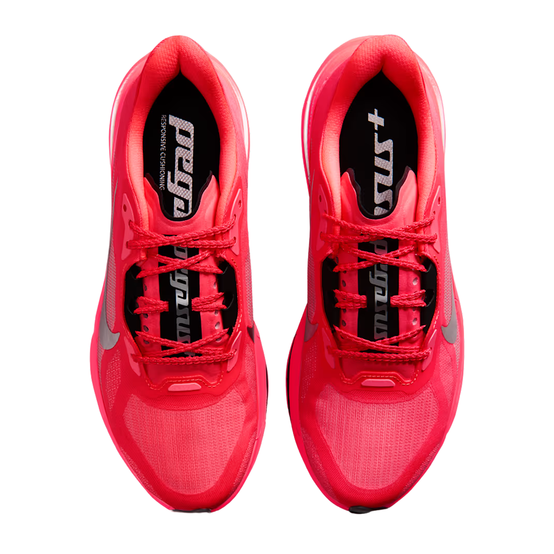 Nike Women's Pegasus Plus 2 – Flash Crimson/Black/White/Metallic Silver