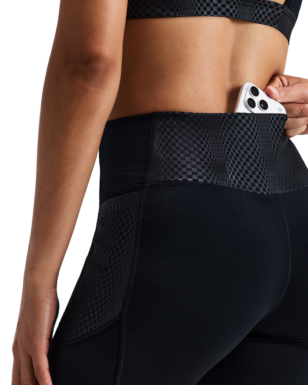 Bandit Women's Stamina-V™ Threshold 5" High Waist Compression Shorts – Black