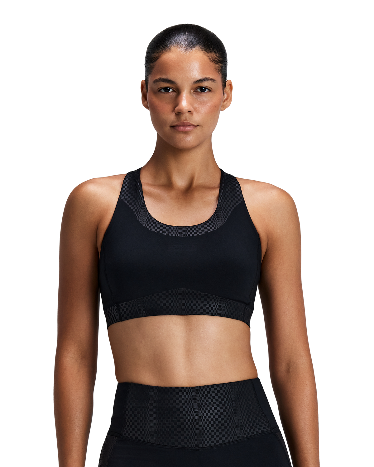 Bandit Women's Stamina-V™ Threshold Run Bra – Black